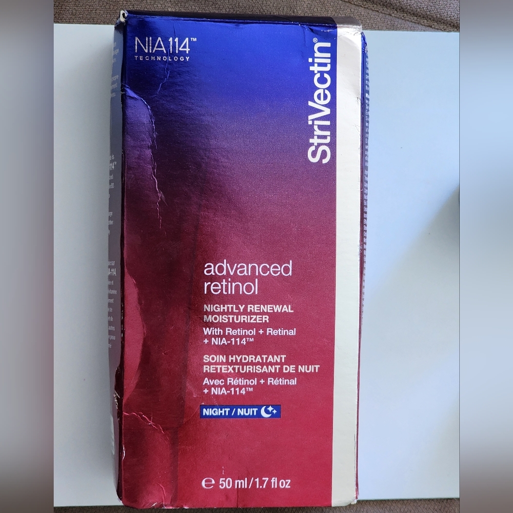 StriVectin Advanced Retinol Nightly Renewal Moisturizer SEALED, NEW